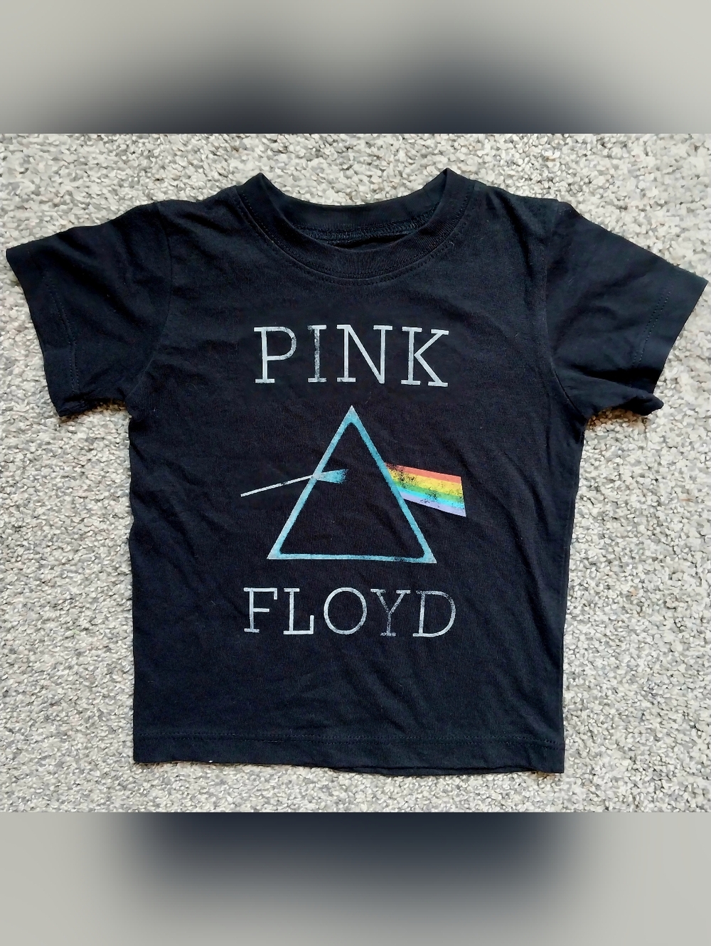 Pink Floyd  Kids 2T Graphic Tee with Rainbow Prism
